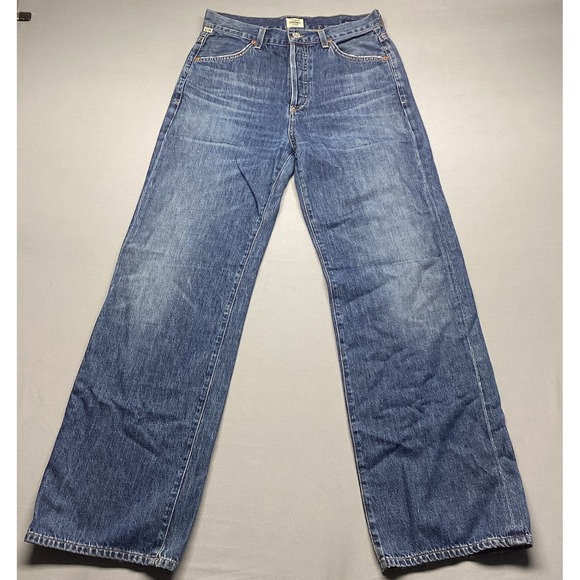 Citizens Of Humanity Denim - Citizens of Humanity Flavie Trouser Jeans Premium Vintage 27in Waist Button Fly